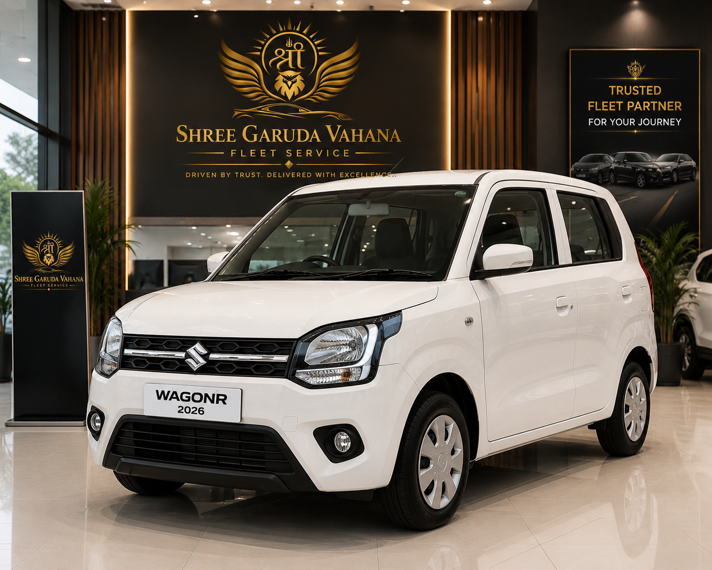 Maruti Suzuki WagonR fleet vehicle in Bengaluru
